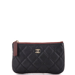 Chanel Classic O Case Pouch Quilted