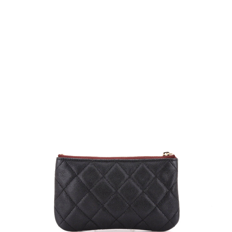 Chanel Classic O Case Pouch Quilted