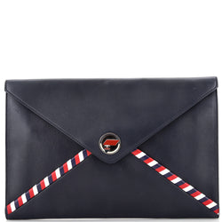 Chanel Airlines Envelope Clutch Lambskin