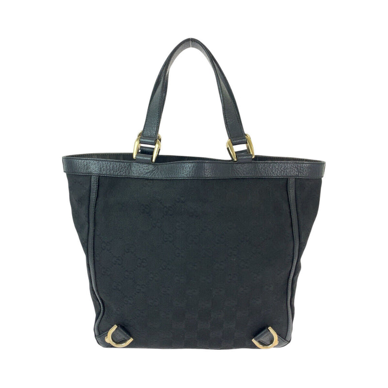 Gucci Abbey Tote Bag Handbag Black