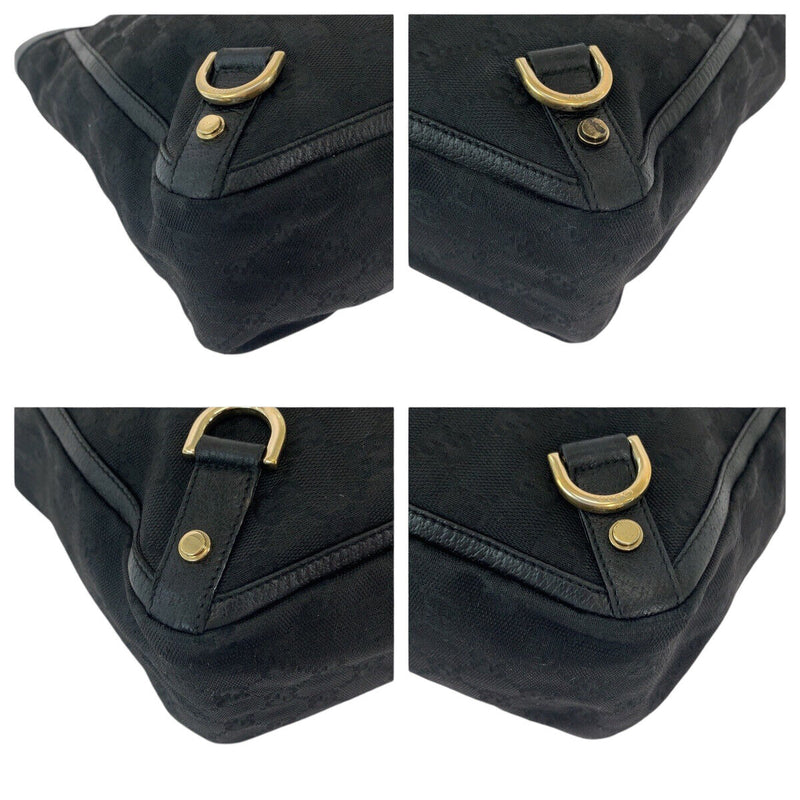 Gucci Abbey Tote Bag Handbag Black