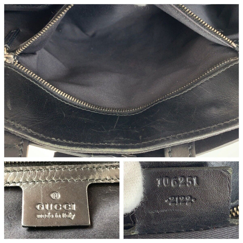 Gucci Tote Bag Handbag Black