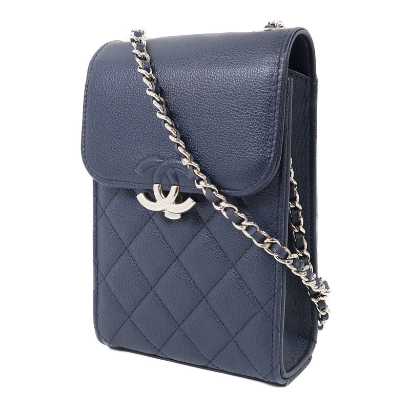 Chanel Quilted Cc Shw Chain Shoulder Bag