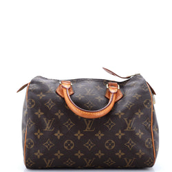 Louis Vuitton Speedy Handbag Canvas 25