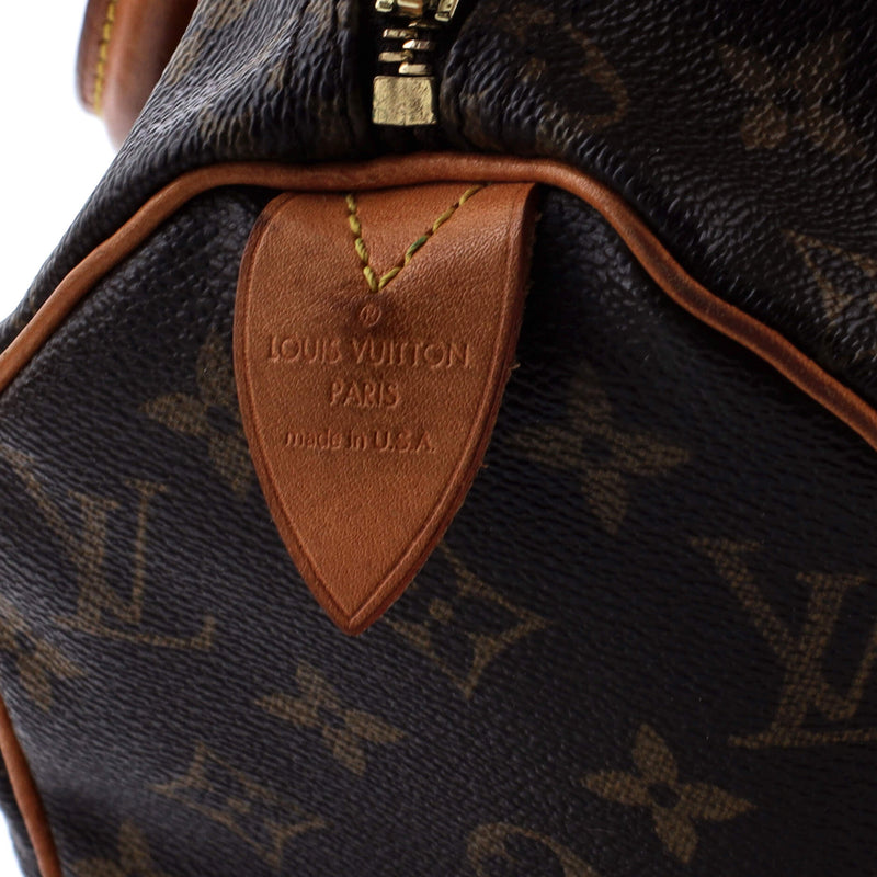 Louis Vuitton Speedy Handbag Canvas 25