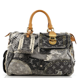 Louis Vuitton Patchwork Speedy Bag Denim