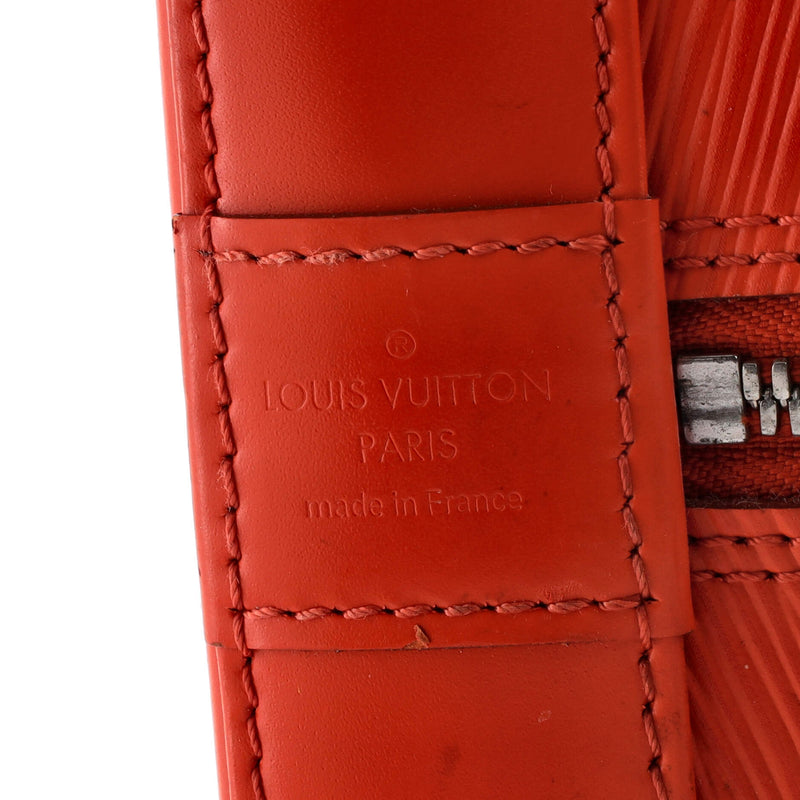 Louis Vuitton Alma Handbag Epi Leather