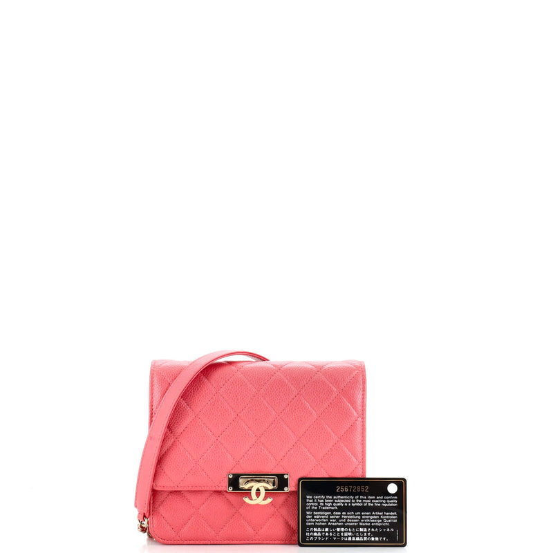 Chanel Golden Class Square Wallet On