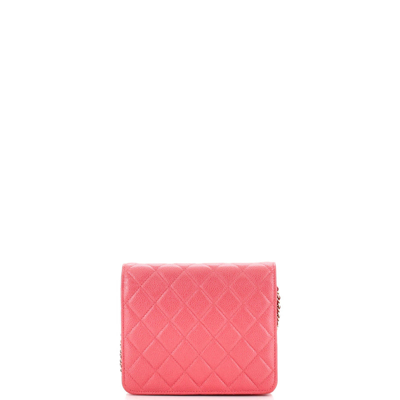 Chanel Golden Class Square Wallet On