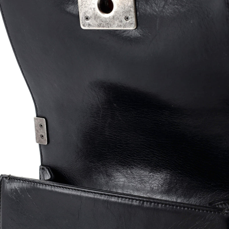 Chanel Chained Boy Flap Bag Quilted
