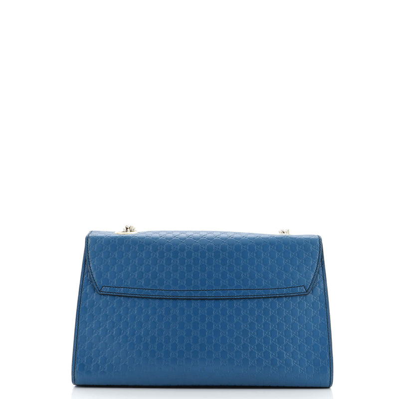 Emily Chain Flap Bag Microguccissima