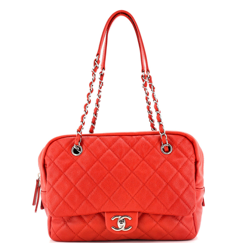 Chanel Front Pocket Camera Bag Quilted