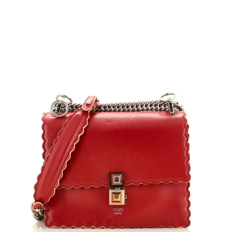 Fendi Kan I Bag Leather Small