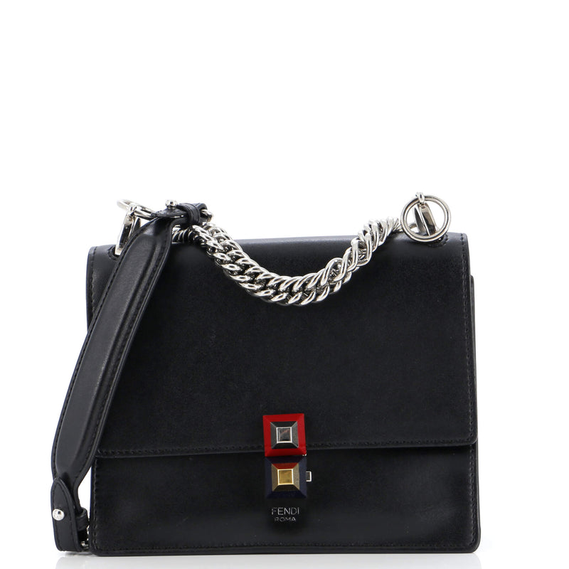 Fendi Kan I Bag Leather Small