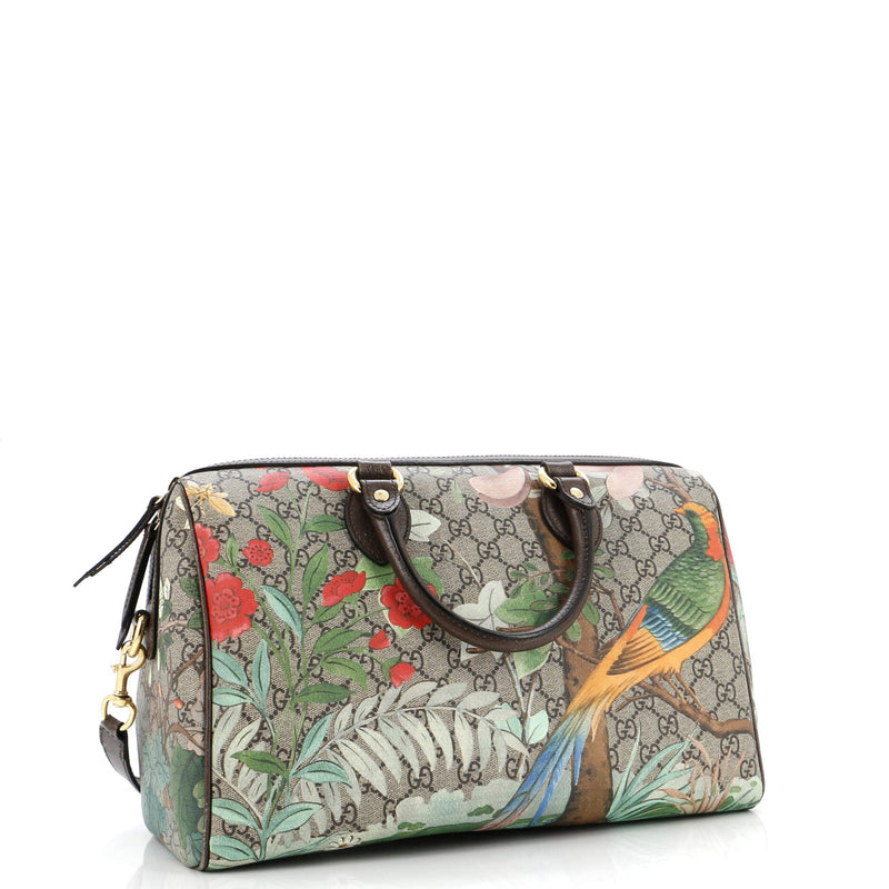 Gucci Convertible Boston Bag Tian Print