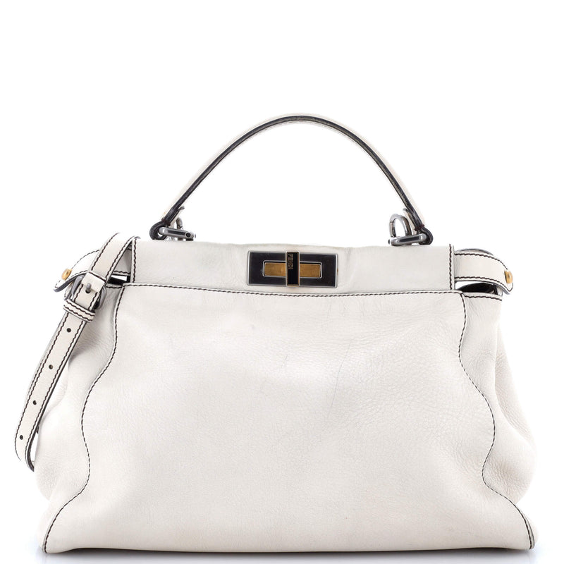 Fendi Peekaboo Bag Soft Leather Regular