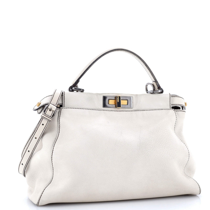 Fendi Peekaboo Bag Soft Leather Regular