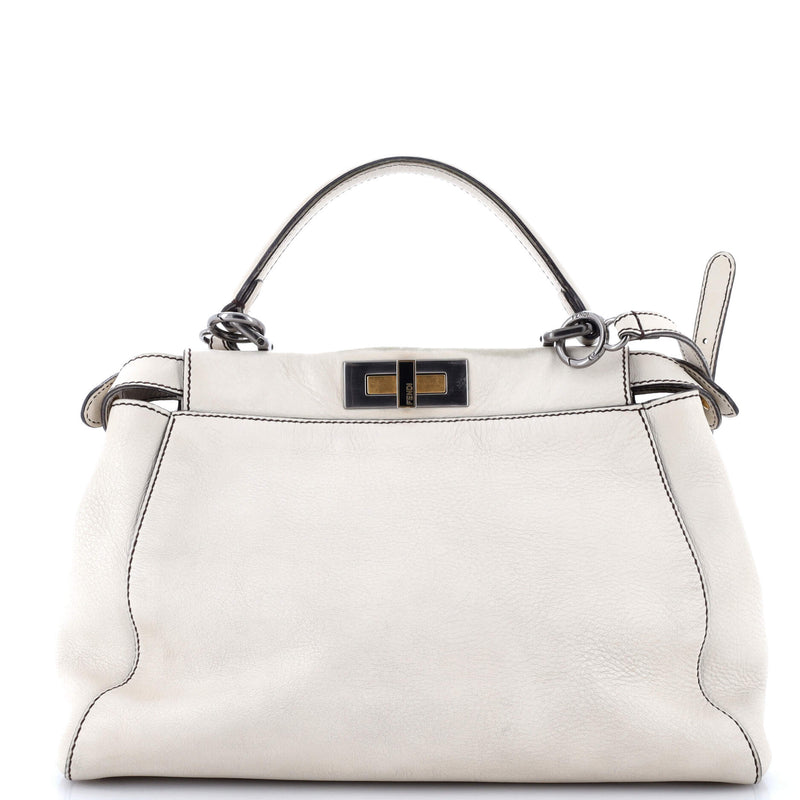 Fendi Peekaboo Bag Soft Leather Regular