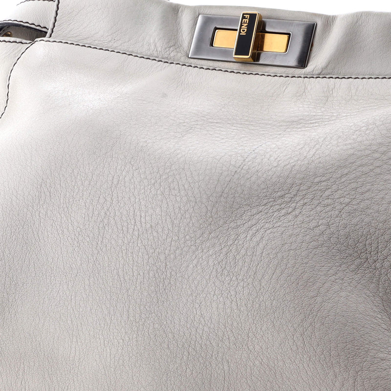 Fendi Peekaboo Bag Soft Leather Regular