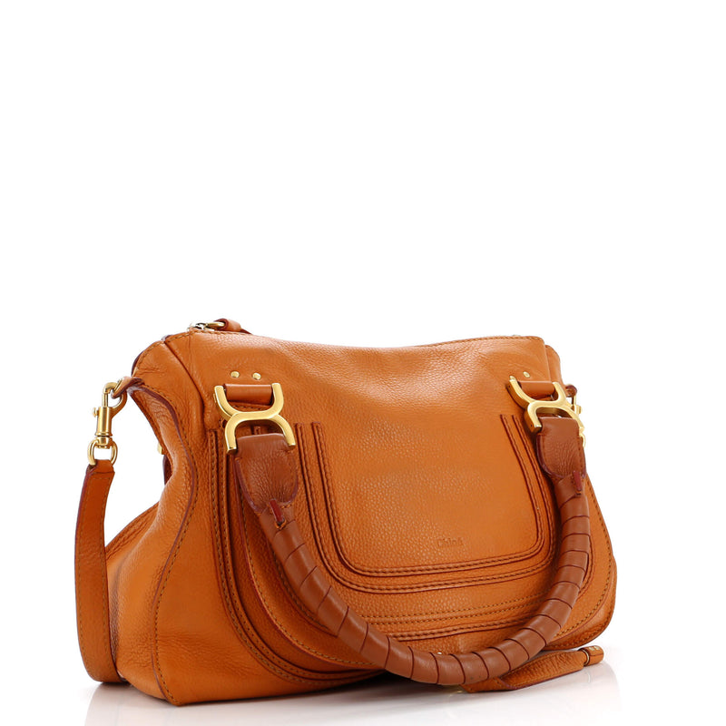 Chloe Marcie Satchel Leather Medium