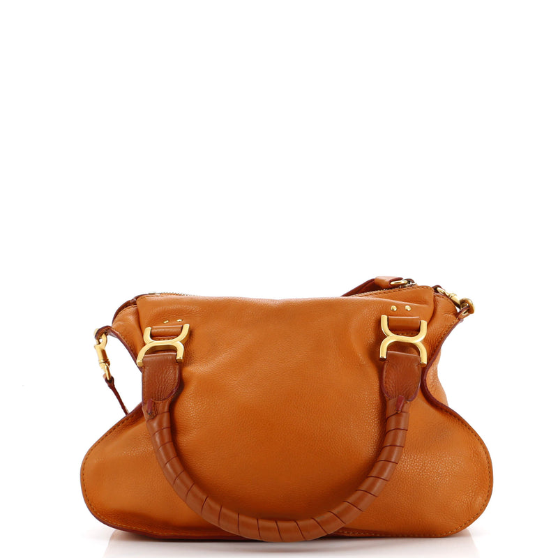 Chloe Marcie Satchel Leather Medium