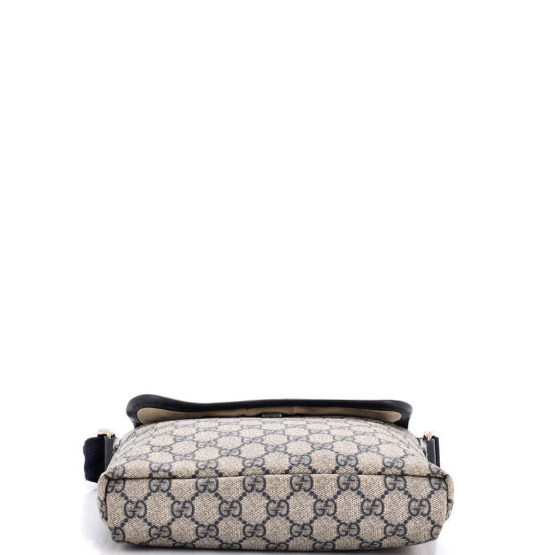 Gucci Flap Messenger Gg Coated Canvas