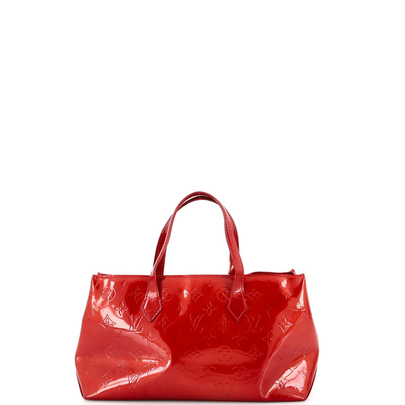 Louis Vuitton Wilshire Handbag Vernis Pm