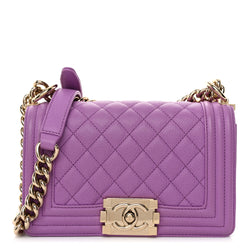 Chanel Caviar Quilted Small Boy Flap