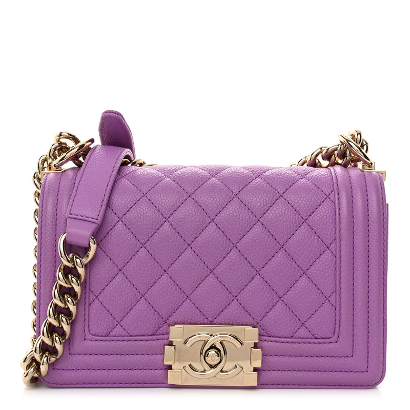 Chanel Caviar Quilted Small Boy Flap