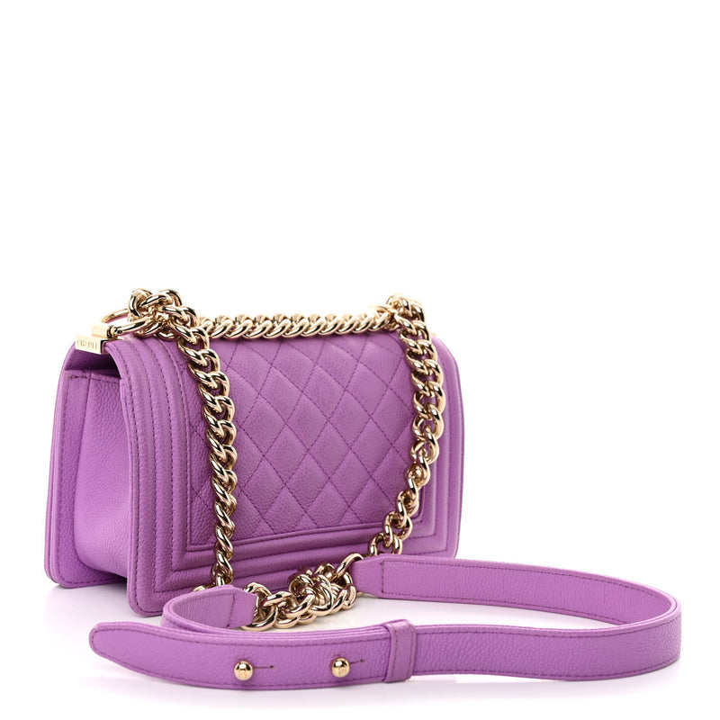Chanel Caviar Quilted Small Boy Flap