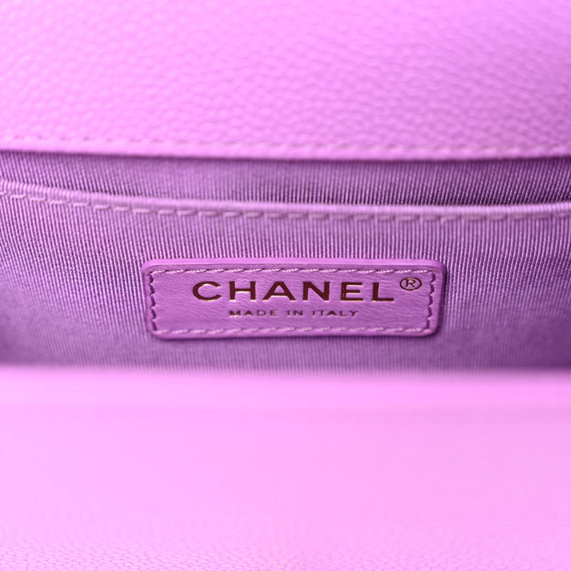 Chanel Caviar Quilted Small Boy Flap