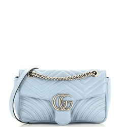 Gucci Gg Marmont Flap Bag Matelasse