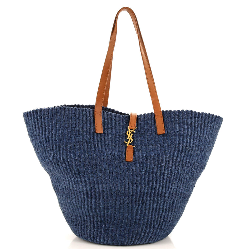 Saint Laurent Panier Basket Tote Woven