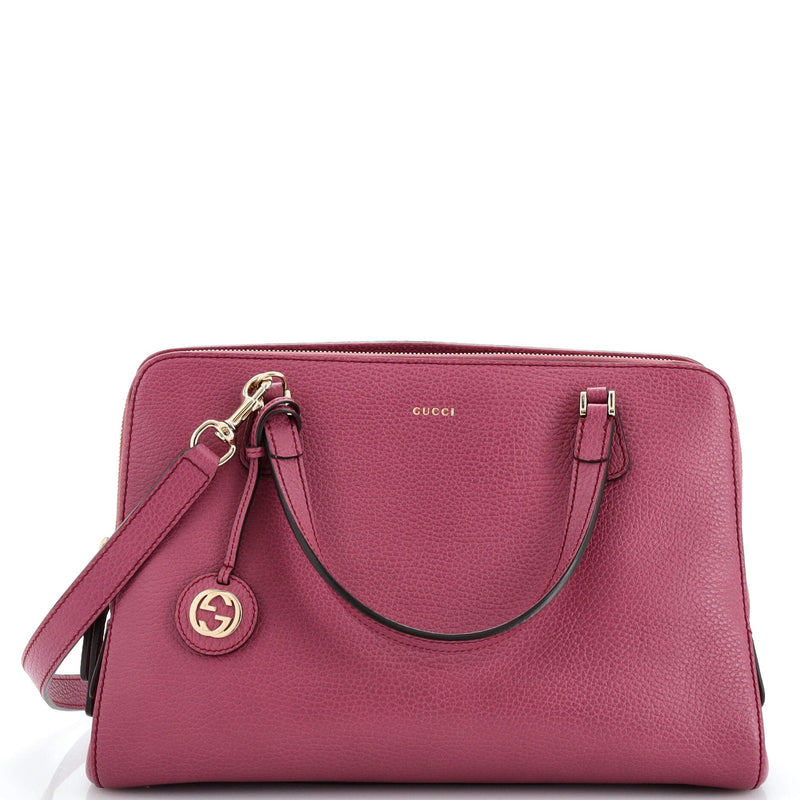 Gucci Lady Dollar Handle Bag Leather