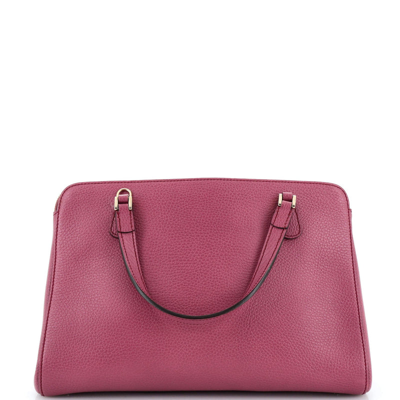 Gucci Lady Dollar Handle Bag Leather