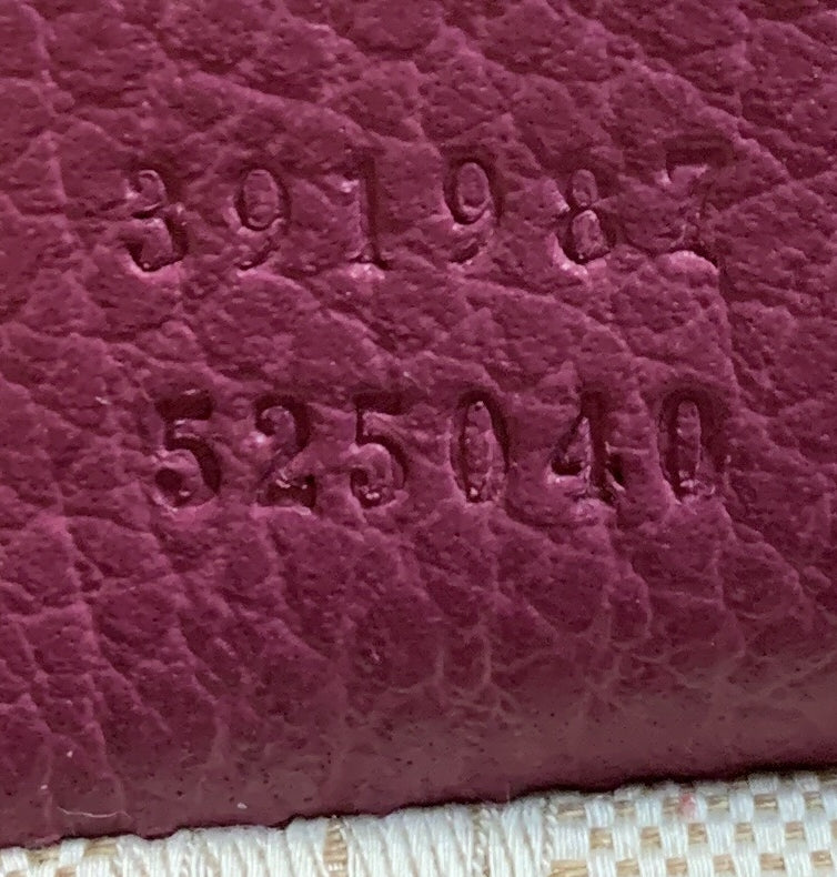 Gucci Lady Dollar Handle Bag Leather