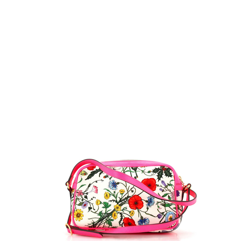 Gucci Shoulder Bag Flora Canvas Small