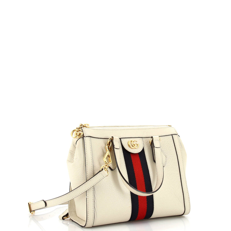 Gucci Ophidia Top Handle Tote Leather