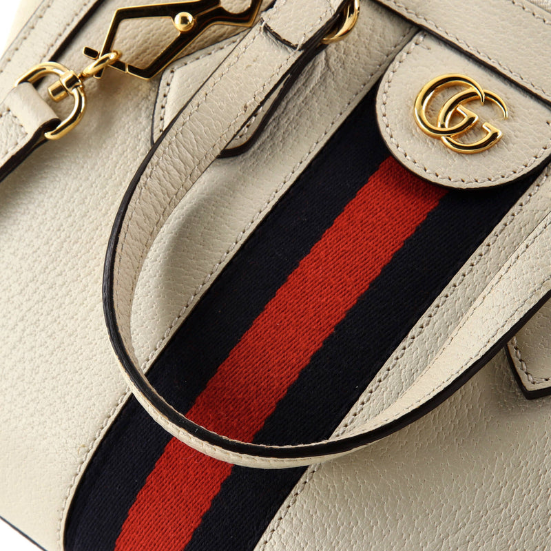 Gucci Ophidia Top Handle Tote Leather