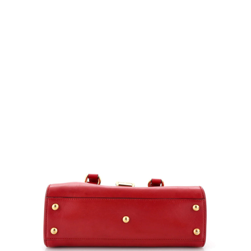 Gucci Sylvie Top Handle Tote Leather