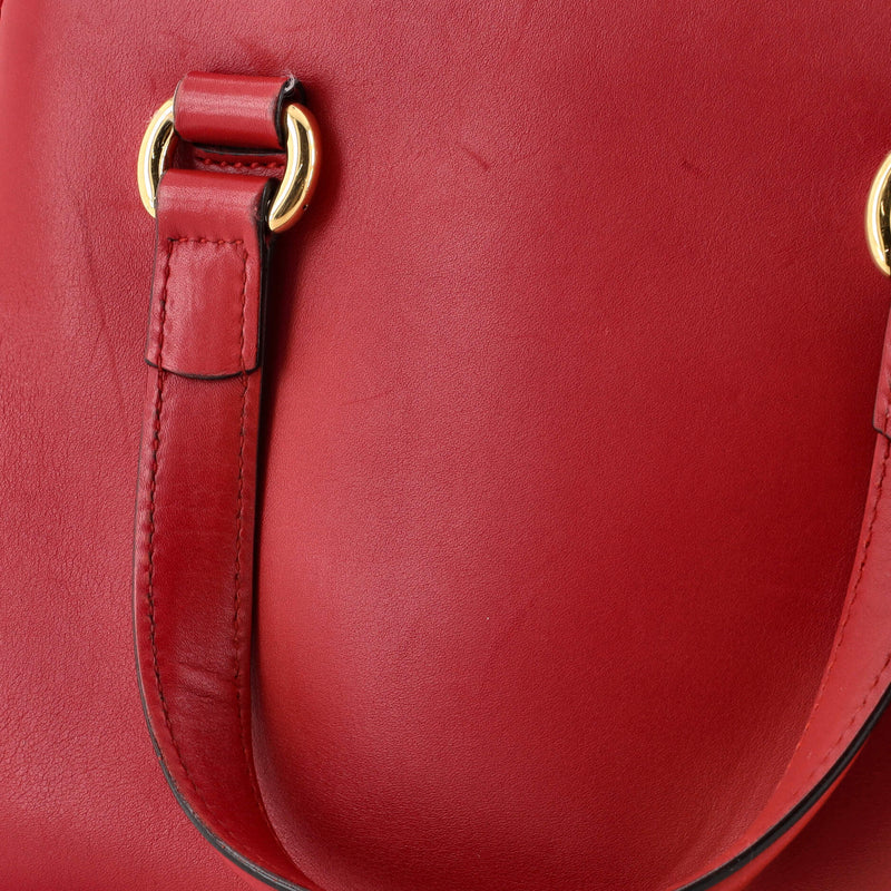 Gucci Sylvie Top Handle Tote Leather