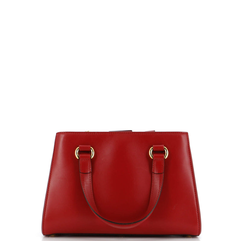 Gucci Sylvie Top Handle Tote Leather