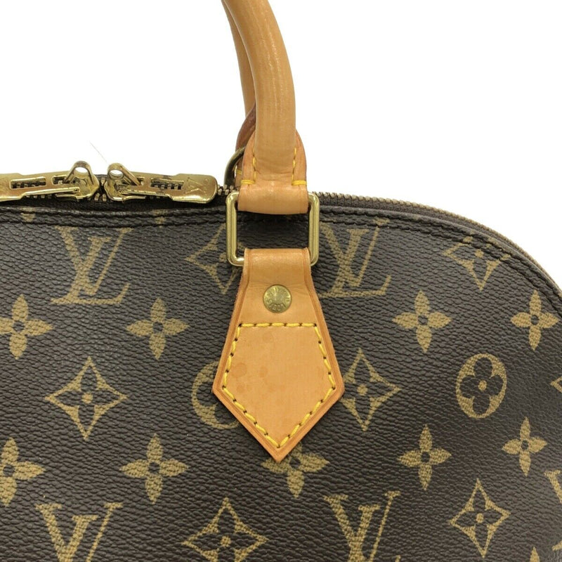 Louis Vuitton Alma Handbag Canvas