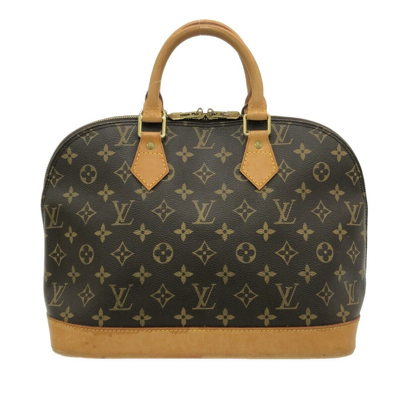 Louis Vuitton Alma Handbag Canvas