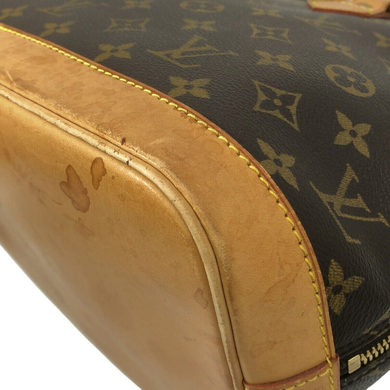 Louis Vuitton Alma Handbag Canvas