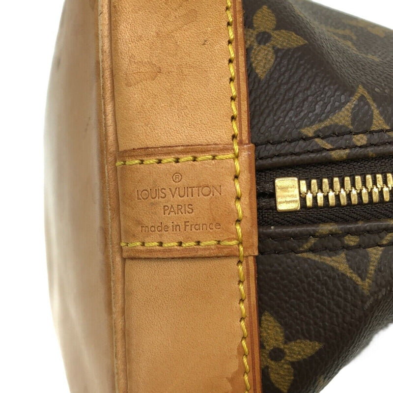 Louis Vuitton Alma Handbag Canvas