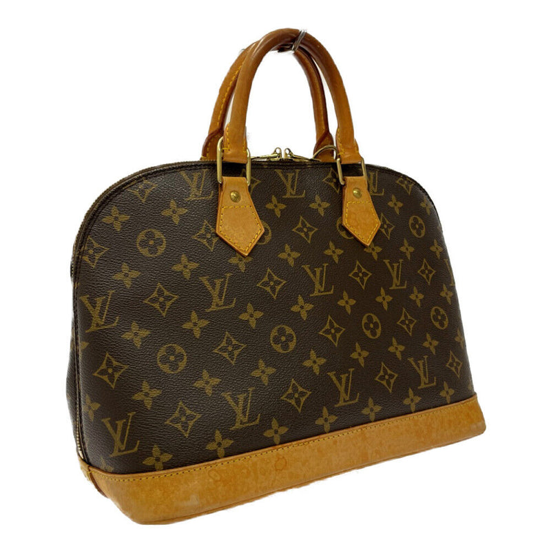 Louis Vuitton Pvc Alma Handbag Brown