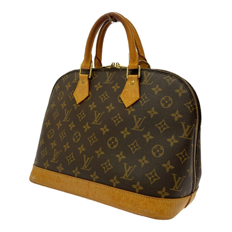 Louis Vuitton Pvc Alma Handbag Brown