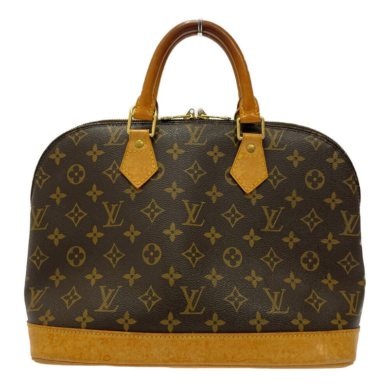 Louis Vuitton Pvc Alma Handbag Brown