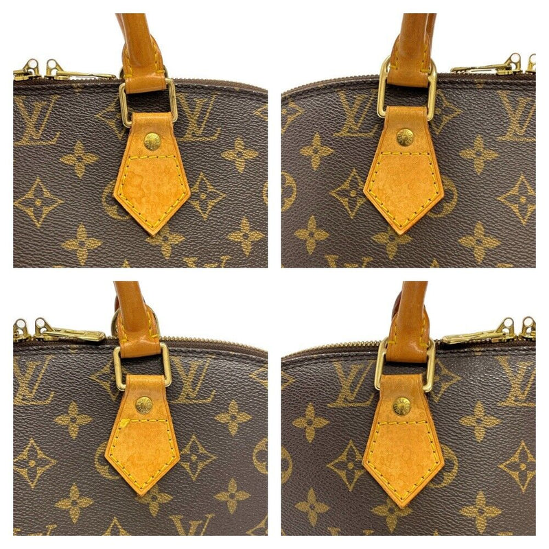 Louis Vuitton Pvc Alma Handbag Brown